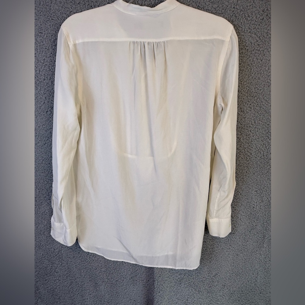 Polo by Ralph Lauren silk popover blouse - Picture 2 of 8